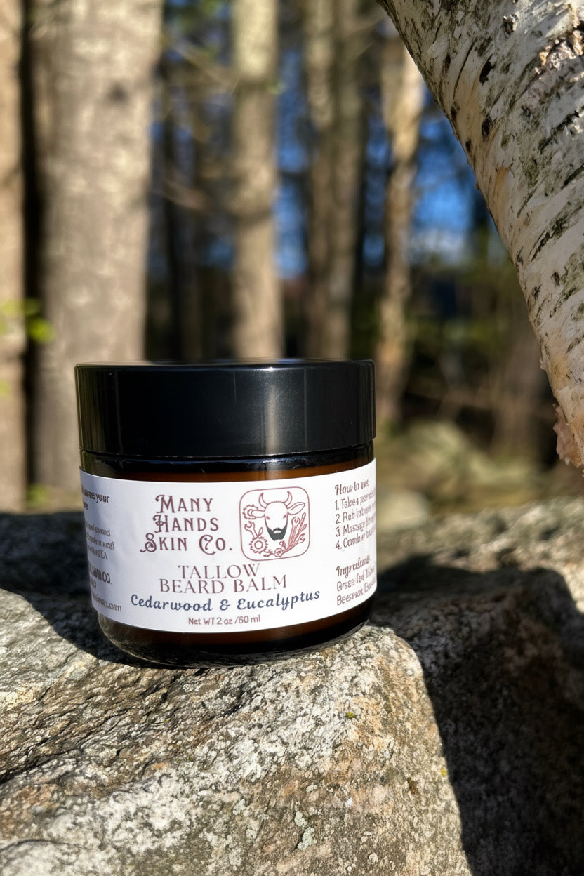 Tallow Beard Balm Cedarwood and Eucalyptus